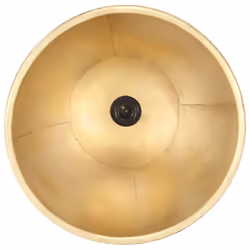 vidaXL Industrial Hanging Lamp 25 W Brass Round 40 cm E27 Ceiling Light Home - Additional view 8