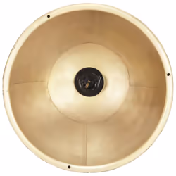 vidaXL Industrial Hanging Lamp 25 W Round E27 Light Multi Colours Multi Sizes - brass, 30 cm - Additional view 7