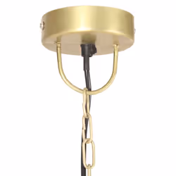 vidaXL Industrial Vintage Hanging Lamp 25 W Round E27 41cm/31cm Multi Colours - brass, 41 cm - Additional view 4