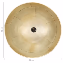 vidaXL Industrial Vintage Hanging Lamp 25 W Round E27 41cm/31cm Multi Colours - brass, 41 cm - Additional view 9