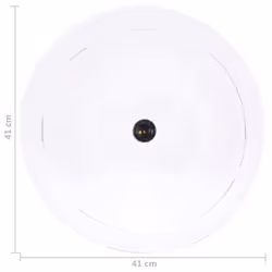 vidaXL Industrial Vintage Hanging Lamp 25 W White Round 41 cm E27 Ceiling - Additional view 8