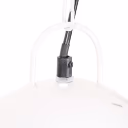 vidaXL Industrial Hanging Lamp 25 W White Round 42 cm E27 Ceiling Light Home - Additional view 6