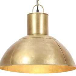 vidaXL Hanging Lamp 25 W Round E27 Lighting Fixture Multi Colours Multi Sizes - brass, 48 cm