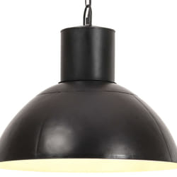 vidaXL Hanging Lamp 25 W Round E27 Lighting Fixture Multi Colours Multi Sizes - black, 48 cm