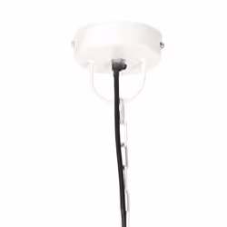 vidaXL Hanging Lamp 25 W Round E27 Lighting Fixture Multi Colours Multi Sizes - white, 48 cm - Additional view 4
