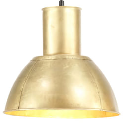 vidaXL Hanging Lamp 25 W Round E27 Lighting Fixture Multi Colours Multi Sizes - brass, 28.5 cm