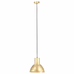 vidaXL Hanging Lamp 25 W Round E27 Lighting Fixture Multi Colours Multi Sizes - brass, 28.5 cm