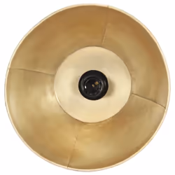vidaXL Hanging Lamp 25 W Round E27 Lighting Fixture Multi Colours Multi Sizes - brass, 28.5 cm - Additional view 6