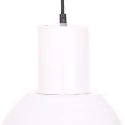 vidaXL Hanging Lamp 25 W White Round 28.5 cm E27 Ceiling Pendant Light Fixture - Additional view 5
