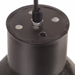vidaXL Hanging Lamp 25 W Round E27 Lighting Fixture Multi Colours Multi Sizes - black, 17 cm - Additional view 5