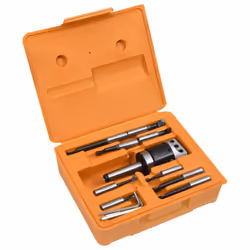 vidaXL Boring Tool Set 15 Pieces 50 mm Boring Head MT2-F1-12 Machine Tool