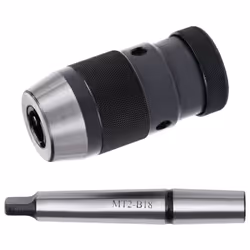 vidaXL Quick Release Drill Chuck MT2-B18 with 16 mm Clamping Range Hardware - Additional view 5