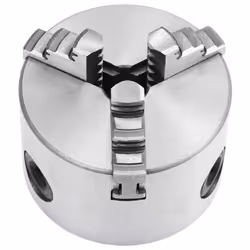 vidaXL 3 Jaw Self-Centering Lathe Chuck 80 mm Steel Hardware Clamping Tool
