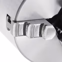 vidaXL 3 Jaw Self-Centering Lathe Chuck 100mm Steel front Mount Engineer Tool - Additional view 6