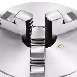 vidaXL 3 Jaw Self-Centering Lathe Chuck 160mm Steel front Mount Engineer Tool - Additional view 4