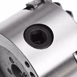 vidaXL 4 Jaw Self-Centering Lathe Chuck 80mm Steel front Mount Engineer Tool - Additional view 6