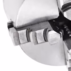 vidaXL 4 Jaw Self-Centering Lathe Chuck 100mm Steel front Mount Engineer Tool - Additional view 6