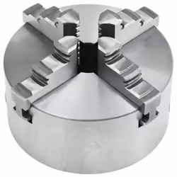 vidaXL 4 Jaw Self-Centering Lathe Chuck 125mm Steel front Mount Engineer Tool
