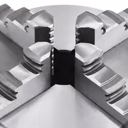 vidaXL 4 Jaw Self-Centering Lathe Chuck 125mm Steel front Mount Engineer Tool - Additional view 4