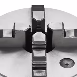 vidaXL 4 Jaw Self-Centering Lathe Chuck 160mm Steel front Mount Engineer Tool - Additional view 4