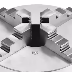 vidaXL 4 Jaw Self-Centering Lathe Chuck 200mm Steel front Mount Engineer Tool - Additional view 4