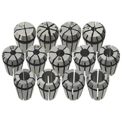 vidaXL 13x ER11 Collets Turning Tool Set Milling Machine Tool Workpiece Holder