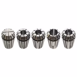 vidaXL 10x ER16 Collets Turning Tool Set Milling Machine Tool Workpiece Holder - Additional view 3
