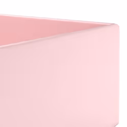 vidaXL Bathroom Sink with Overflow Ceramic Matt Pink Washroom Vanity Basin - Additional view 7