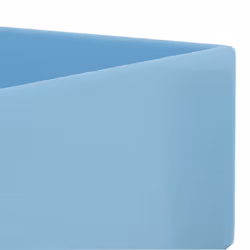 vidaXL Bathroom Sink with Overflow Ceramic Light Blue Washroom Vanity Basin - Additional view 6