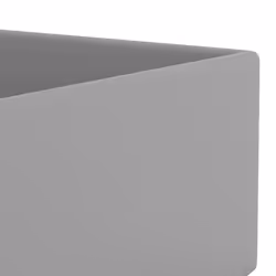 vidaXL Bathroom Sink with Overflow Ceramic Light Grey Washroom Vanity Basin - Additional view 6