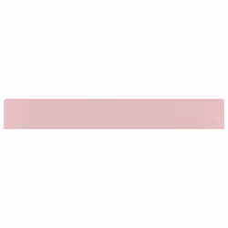 vidaXL Luxury Basin with Faucet Hole Matt Pink Ceramic Washroom Vanity Sink