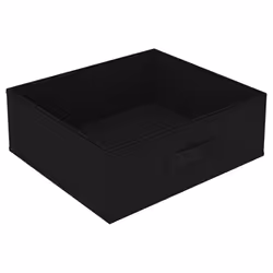 vidaXL Storage Rack with 4 Fabric Baskets Steel Black Drawer Cabinet Holder - Additional view 5