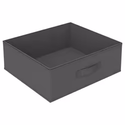 vidaXL Storage Rack with 4 Fabric Baskets Steel Grey Drawer Cabinet Holder - Additional view 5