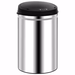 vidaXL Automatic Sensor Dustbin 30L Stainless Steel Kitchen Waste Dust Bin - Additional view 3