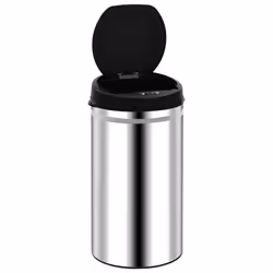 vidaXL Automatic Sensor Dustbin 50L Stainless Steel Kitchen Waste Dust Bin - Additional view 4