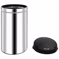 vidaXL Automatic Sensor Dustbin 50L Stainless Steel Kitchen Waste Dust Bin - Additional view 5