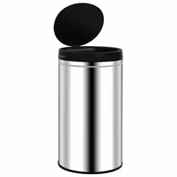 vidaXL Automatic Sensor Dustbin 60L Stainless Steel Kitchen Waste Dust Bin