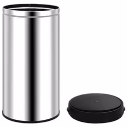 vidaXL Automatic Sensor Dustbin 70L Stainless Steel Kitchen Waste Dust Bin - Additional view 5