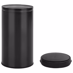 vidaXL Automatic Sensor Dustbin 60L Carbon Steel Black Kitchen Waste Dust Bin - Additional view 5
