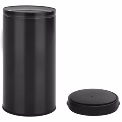 vidaXL Automatic Sensor Dustbin 70L Carbon Steel Black Kitchen Waste Dust Bin - Additional view 5