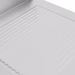vidaXL Commercial Kitchen Cabinet with Drainboard Stainless Steel Work Table - Additional view 4