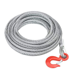 vidaXL Wire Rope Cable 3200kg 20m Elevator Wire Winch Rope For Hoist Grinder