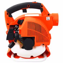 vidaXL 3-in-1 Petrol Leaf Blower 26 cc Orange Lightweight Handheld Shredder