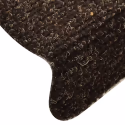vidaXL 15x Self-adhesive Stair Mats Dark Brown Needle Punch Stair Protector - Additional view 5