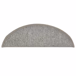 vidaXL 15x Carpet Stair Treads Light Grey Home Decor Stair Step Rug Protection - Additional view 5