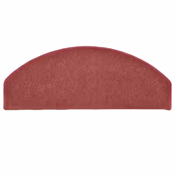 vidaXL 15x Carpet Stair Treads Red Home Decor Stair Step Rug Protection Cover - Additional view 4