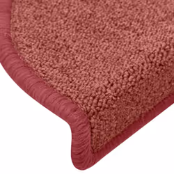 vidaXL 15x Carpet Stair Treads Red Home Decor Stair Step Rug Protection Cover - Additional view 5