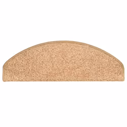 vidaXL 15x Carpet Stair Treads Gold Home Decor Stair Step Rug Protection Cover - Additional view 5