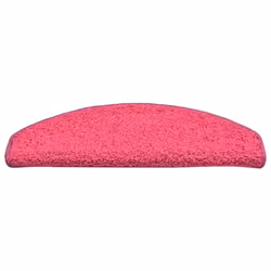 vidaXL 15x Carpet Stair Treads Pink Home Decor Stair Step Rug Protection Cover - Additional view 4