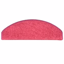 vidaXL 15x Carpet Stair Treads Pink Home Decor Stair Step Rug Protection Cover - Additional view 5